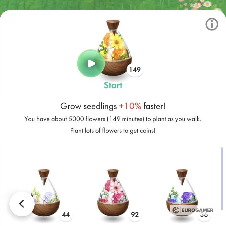 Pikmin Bloom Flowers Big flowers, how to get petals and plant flowers